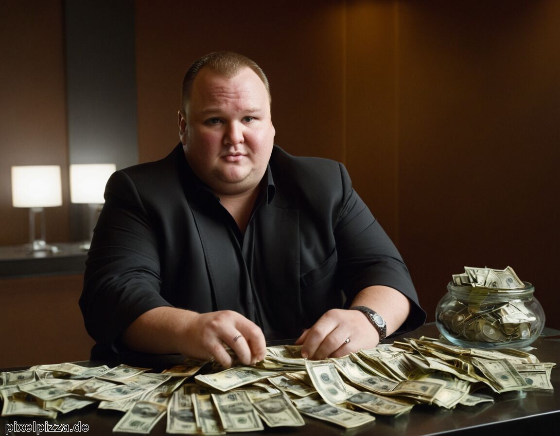 Kontroverse um Urheberrechtsverletzungen und Einnahmen - Kim Dotcom Vermögen
